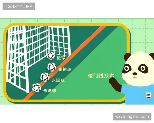 门线技术判定球是否完全越过球门线并向裁判发出进球判罚